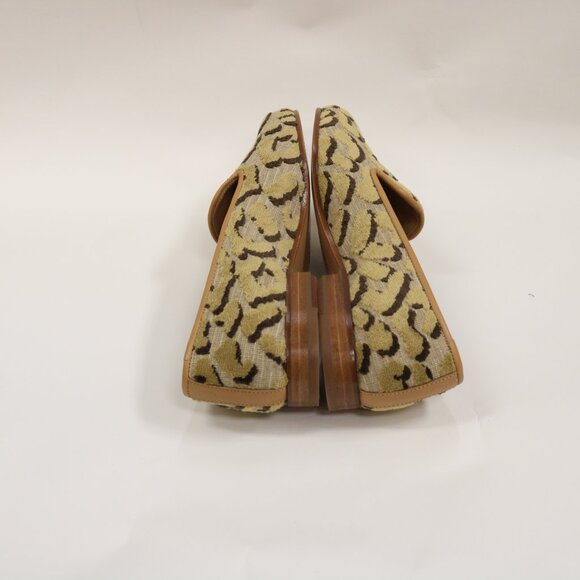 New Stubbs & Wootton Limited Edition Velvet Burnout Animal Print Size 7 Slippers - Picture 6 of 10